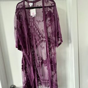 LULAROE Chloe Kimono Overlay